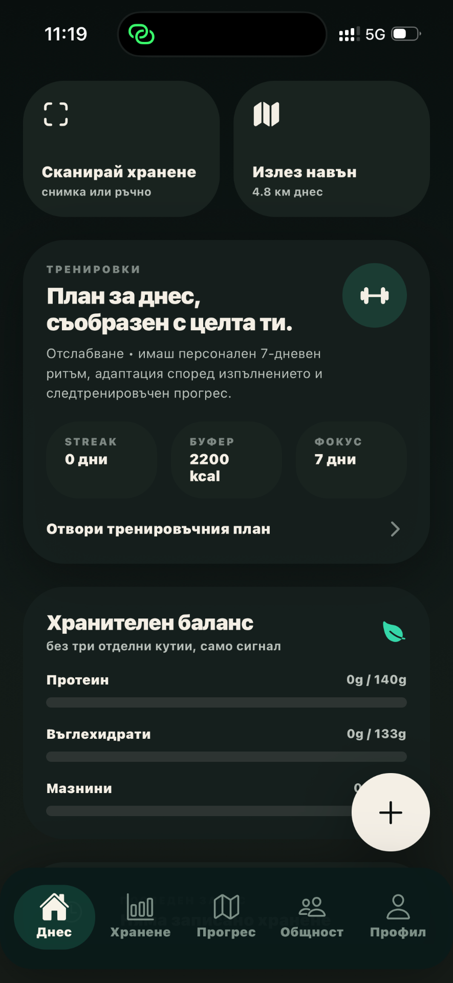 AI треньор в джоба ти.